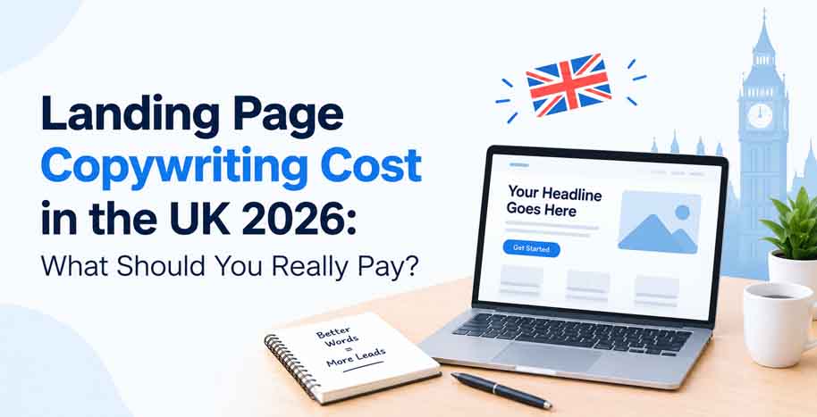 Landing Page Copywriting Cost in the UK 2026 – Pricing Guide by HubSol
