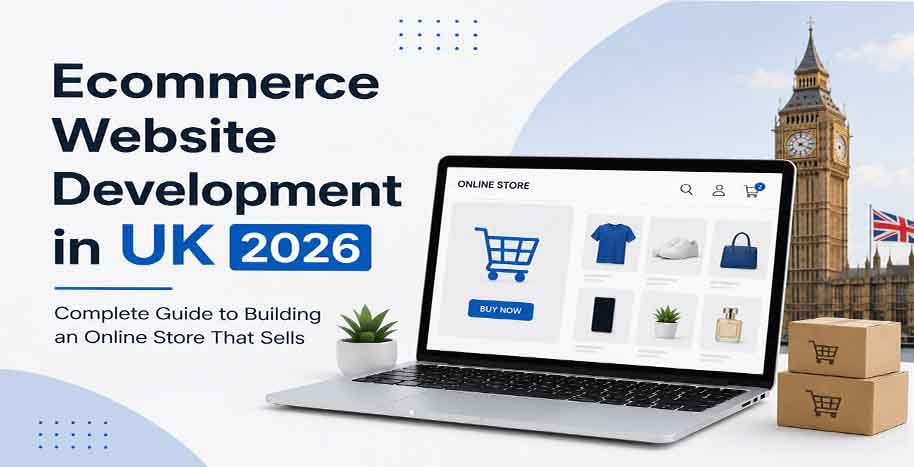 Ecommerce Website Development in UK 2026 – Ecommerce Development Services by HubSol
