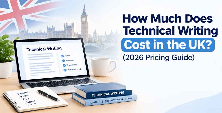 Technical writing cost in the UK 2026 pricing guide by HubSol