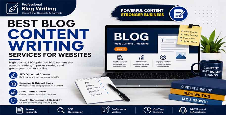 Professional Blog Content Writing Services for Websites