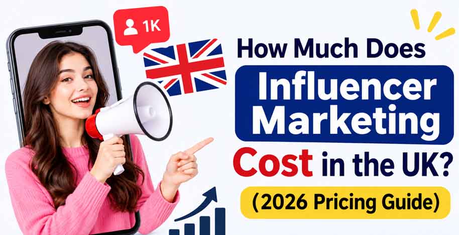 Influencer marketing cost in the UK 2026 pricing guide by HubSol top influencer agency
