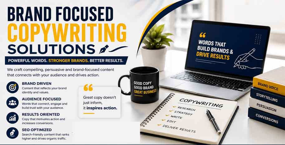 Professional Brand Focused Copywriting Services for Businesses